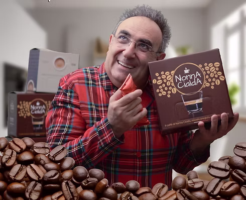vincenzo olivieri nonna cialda caffè_